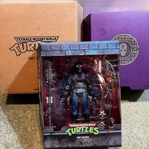 2019 Super 7  - TMNT Teenage Mutant Ninja Turtles Foot Soldier MIB 10” X 9” Box